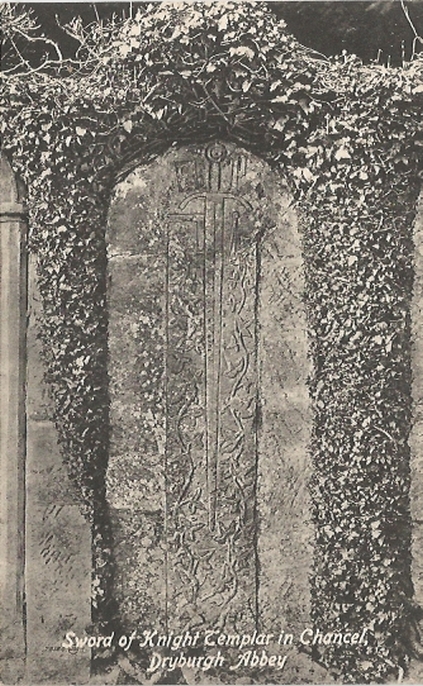  Sword of Knight Templar in Chancel, Dryburgh Abbey 